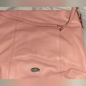 Pink Coach shoulder bag
